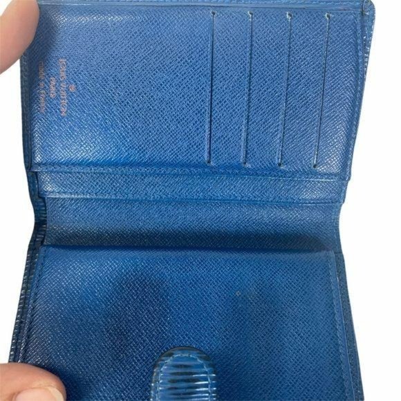 Authentic Louis Vuitton Wallet Epi Porte Monnaie Billets LV Vintage - Picture 4 of 13